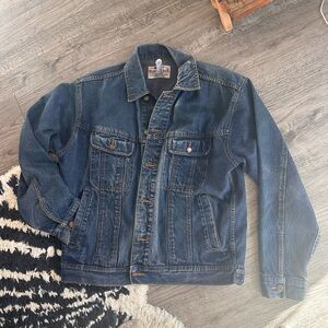 Vintage Wrangler Dark Blue Denim Jacket